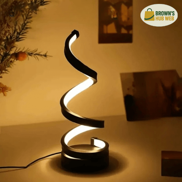 BrownLump™ - Lampada da Comodino LED a Spirale