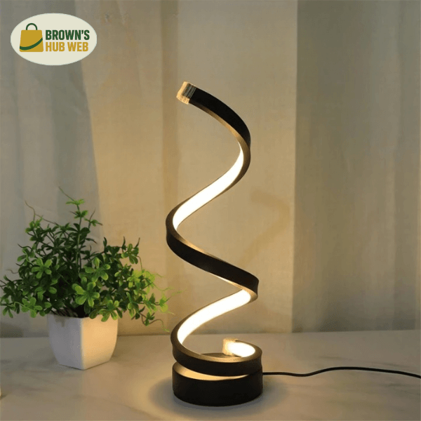 BrownLump™ - Lampada da Comodino LED a Spirale