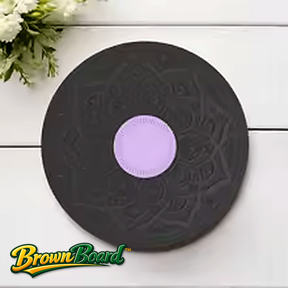 BrownBoard™ Tavola di Equilibrio 360° Antiscivolo - Brown's Hub Web