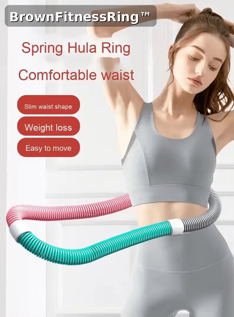 BrownFitnessRing™ Cerchio Fitness Morbido Pieghevole – Core & Vita - Brown's Hub Web