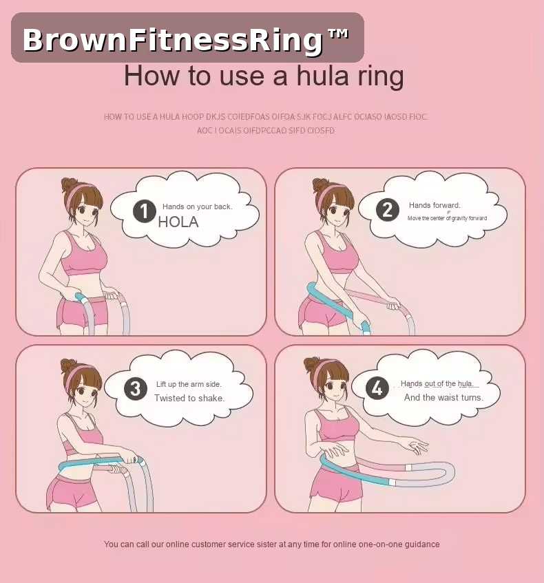 BrownFitnessRing™ Cerchio Fitness Morbido Pieghevole – Core & Vita - Brown's Hub Web