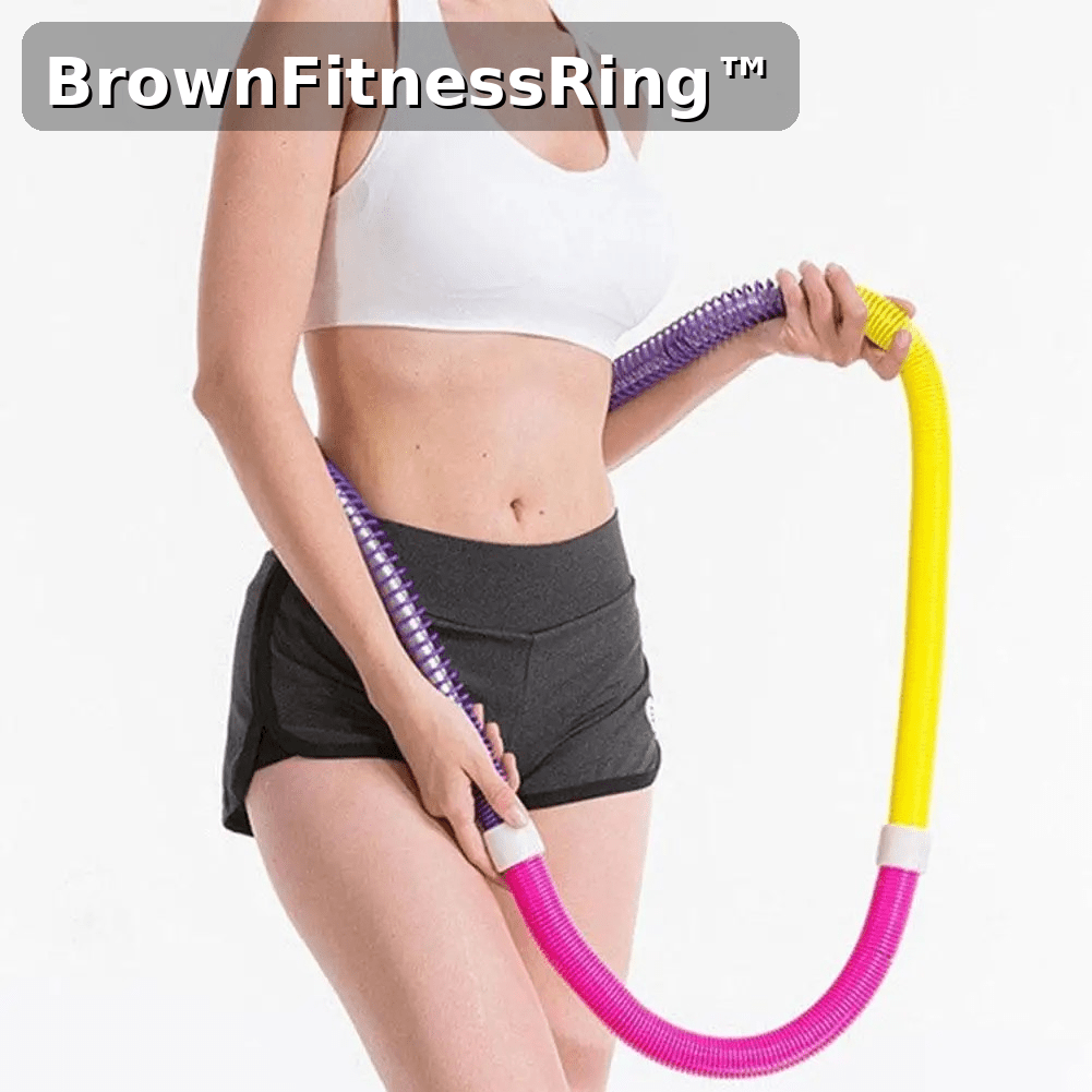 BrownFitnessRing™ Cerchio Fitness Morbido Pieghevole – Core & Vita - Brown's Hub Web