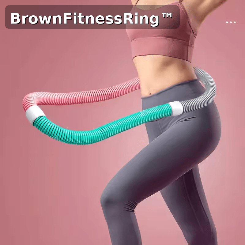 BrownFitnessRing™ Cerchio Fitness Morbido Pieghevole – Core & Vita - Brown's Hub Web