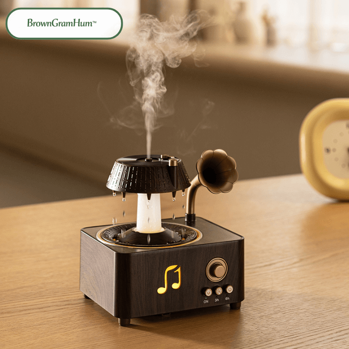 BrownGramHum™ Relax immediato profumo d’ambiente e luce d’atmosfera con spegnimento automatico - Brown's Hub Web