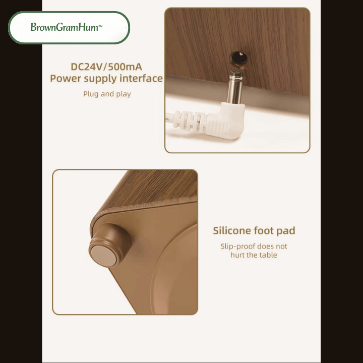 BrownGramHum™ Relax immediato profumo d’ambiente e luce d’atmosfera con spegnimento automatico - Brown's Hub Web