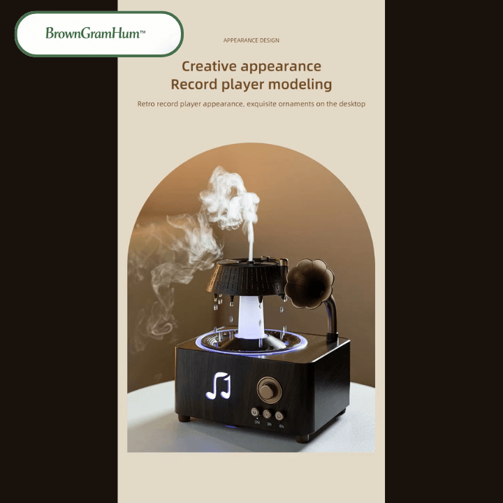 BrownGramHum™ Relax immediato profumo d’ambiente e luce d’atmosfera con spegnimento automatico - Brown's Hub Web