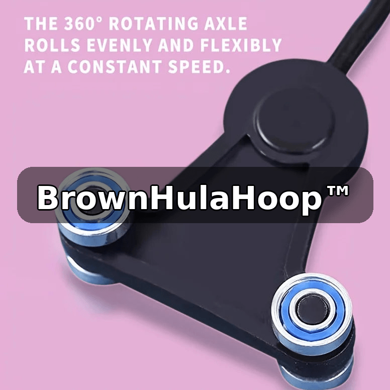 BrownHulaHoop™ Hula Hoop Fitness Infinito Regolabile a Segmenti – Allenamento Vita & Addome - Brown's Hub Web
