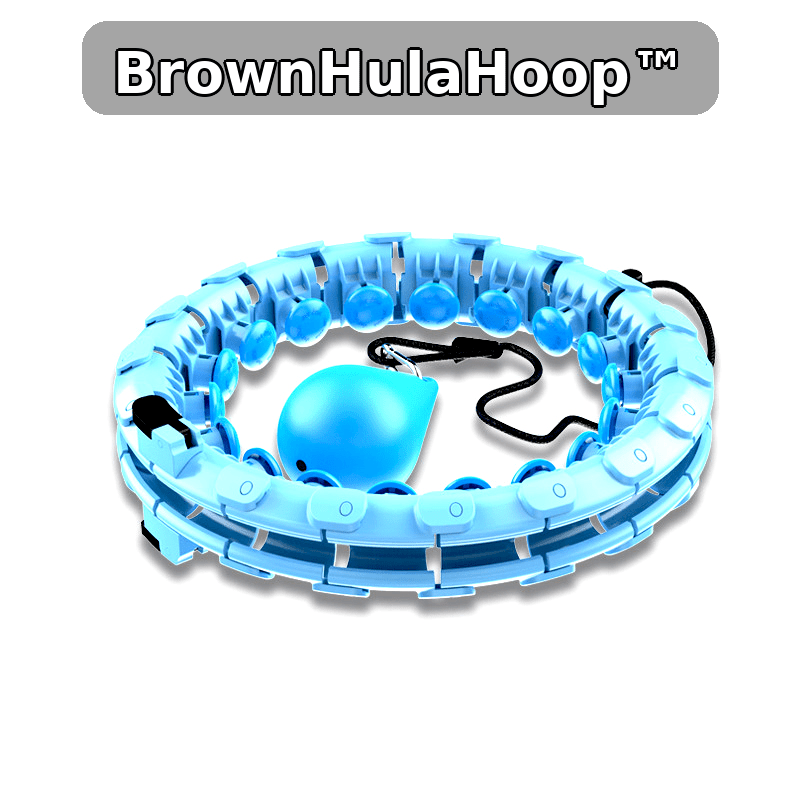BrownHulaHoop™ Hula Hoop Fitness Infinito Regolabile a Segmenti – Allenamento Vita & Addome - Brown's Hub Web