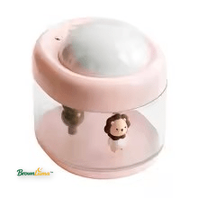 BrownLuma™ – Umidificatore Wireless con Proiezione Cielo Stellato & Luce Notturna - Brown's Hub Web