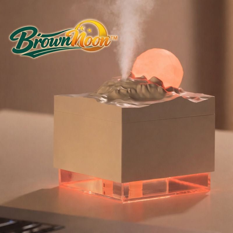 BrownMoon™ Lampada Profumata Lunare con Luce LED - Brown's Hub Web