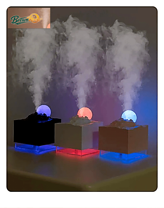 BrownMoon™ Lampada Profumata Lunare con Luce LED - Brown's Hub Web