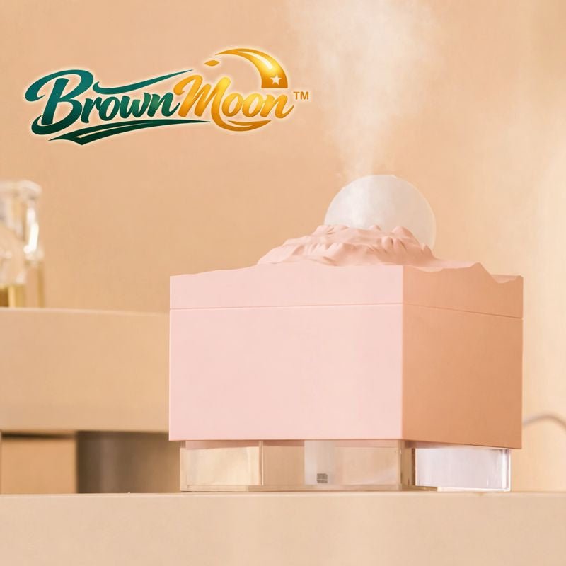 BrownMoon™ Lampada Profumata Lunare con Luce LED - Brown's Hub Web