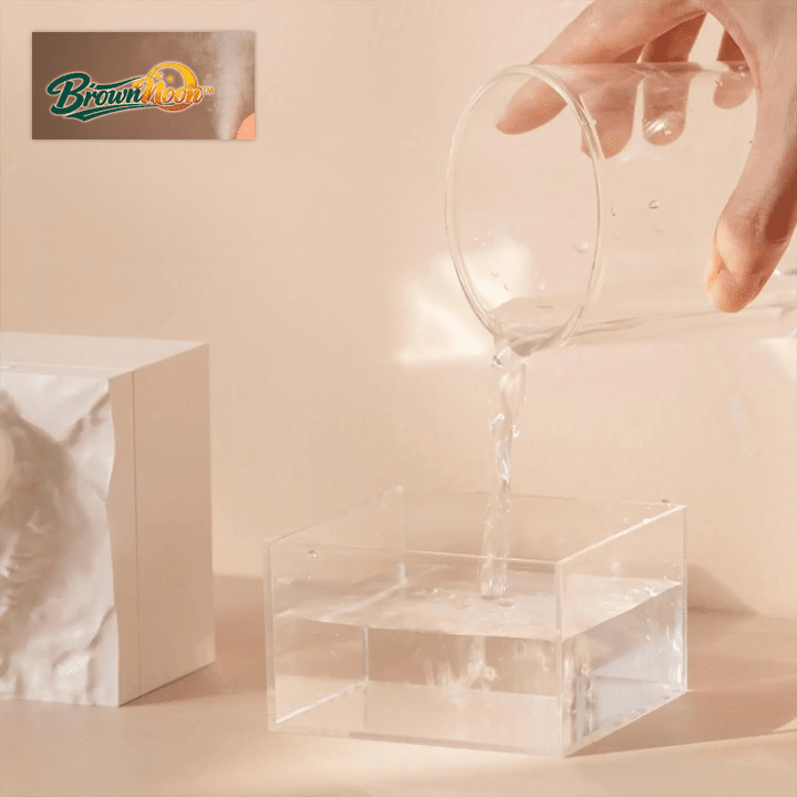 BrownMoon™ Lampada Profumata Lunare con Luce LED - Brown's Hub Web