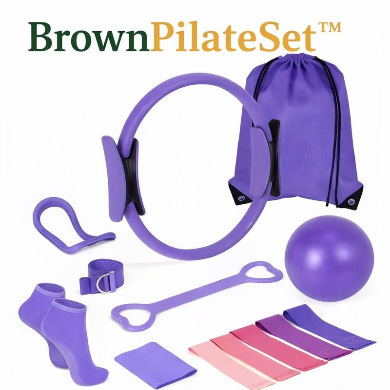 BrownPilateSet™ | Set Premium Pilates & Yoga 13 Pezzi - Brown's Hub Web