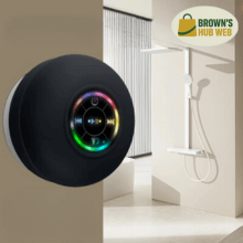 Brown's Hub Web™ Altoparlante Bluetooth wireless portatile LED impermeabile