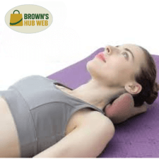 Brown's Hub Web™ Cuscino Massaggiante per Collo e Spalle - Brown's Hub Web