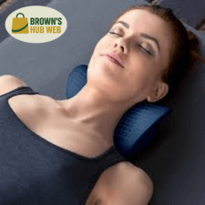 Brown's Hub Web™ Cuscino Massaggiante per Collo e Spalle - Brown's Hub Web