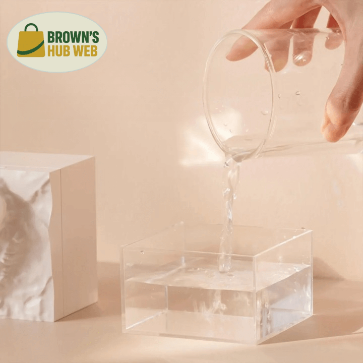 Brown's Hub Web™ Luna Essence – Lampada Profumata con Luce LED