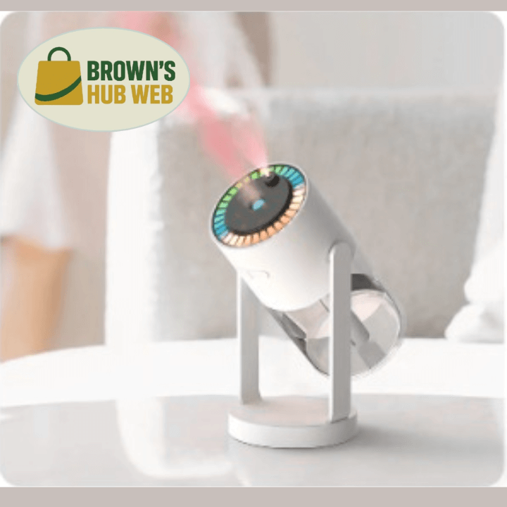 Brown's Hub Web™ Mini Diffusore LED Cielo Stellato USB