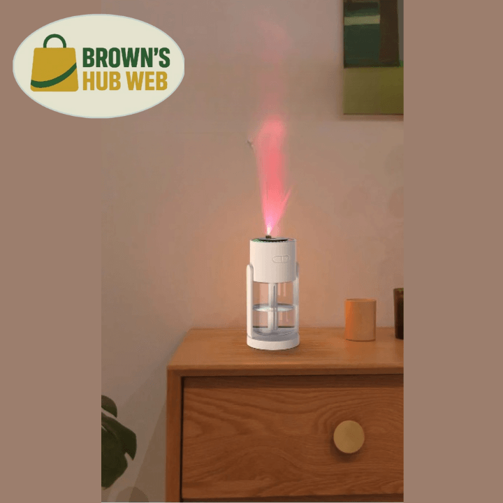 Brown's Hub Web™ Mini Diffusore LED Cielo Stellato USB