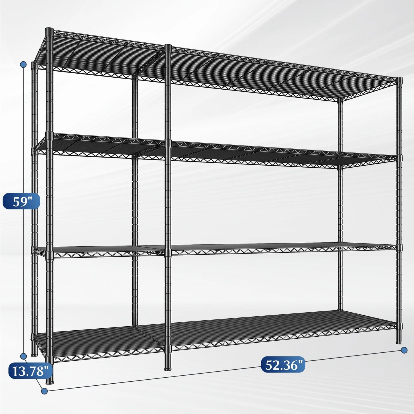 BrownShelves™ Scaffali Portaoggetti in Metallo - Brown's Hub Web