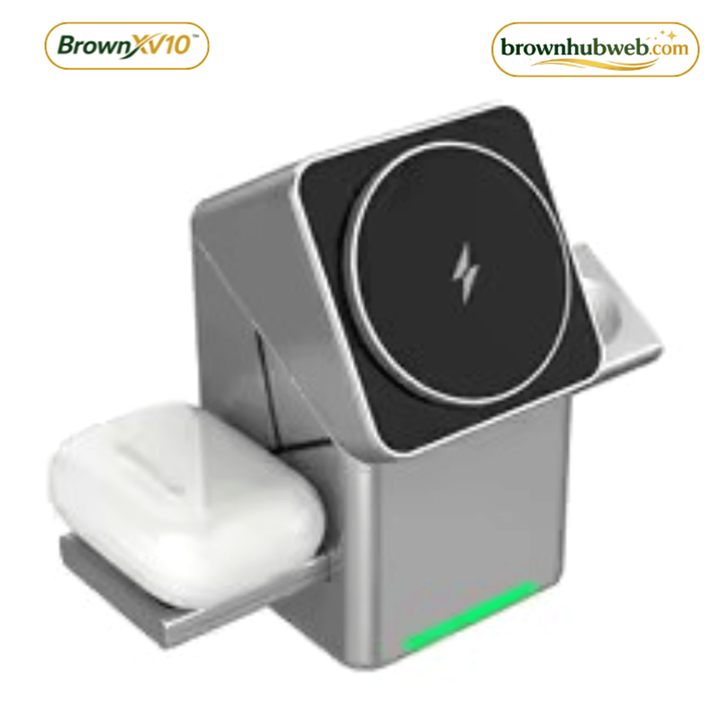 BrownXV10™ Power Bank Magnetico Wireless 15W - Brown's Hub Web