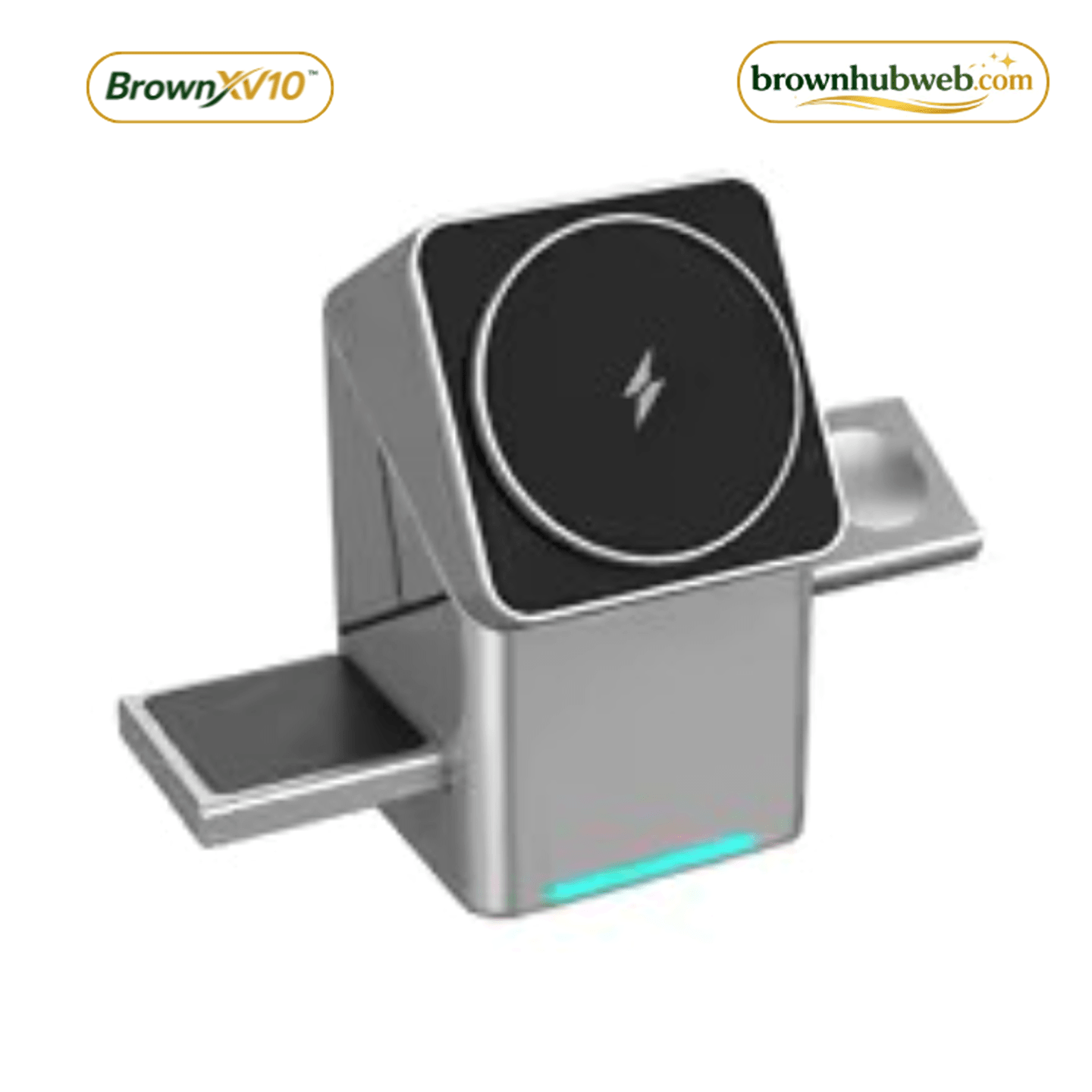 BrownXV10™ Power Bank Magnetico Wireless 15W - Brown's Hub Web