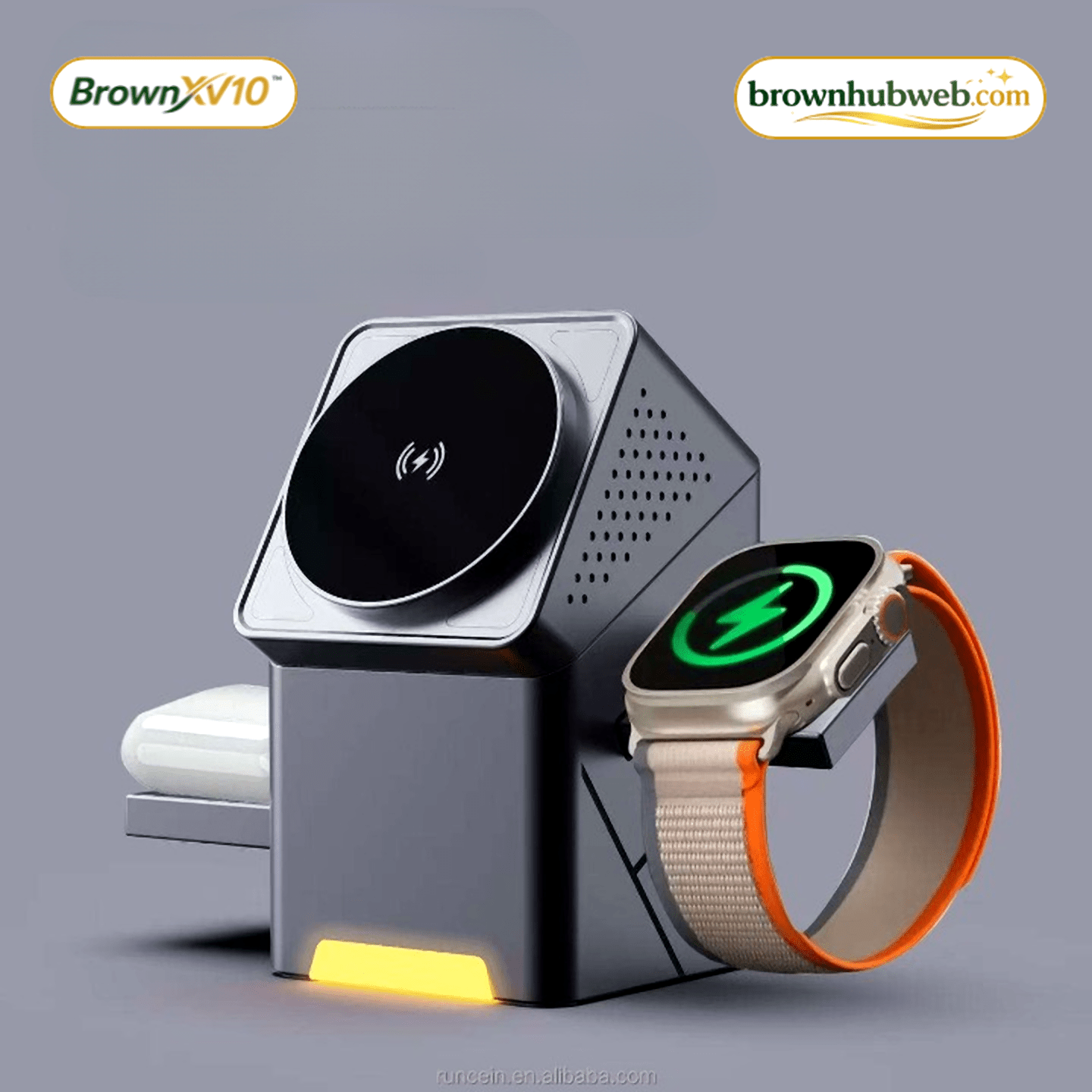 BrownXV10™ Power Bank Magnetico Wireless 15W - Brown's Hub Web