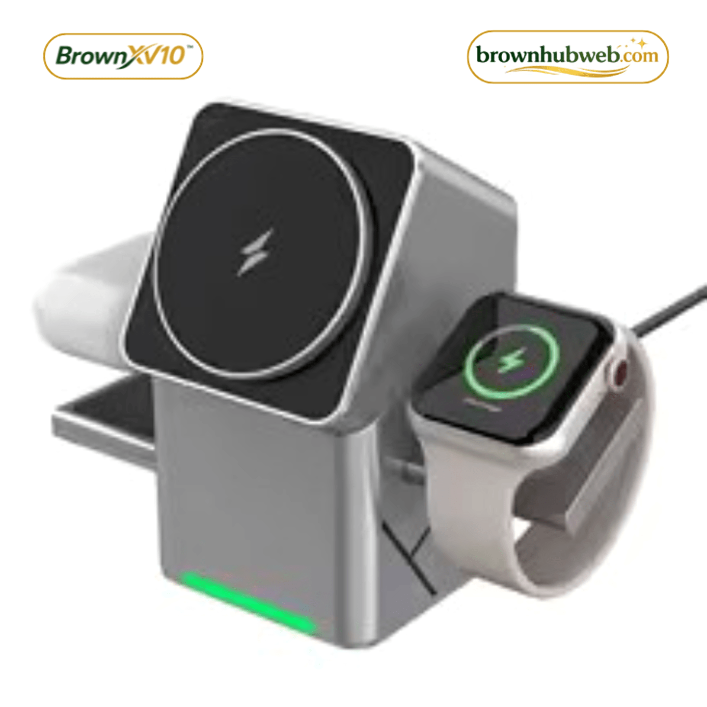 BrownXV10™ Power Bank Magnetico Wireless 15W - Brown's Hub Web