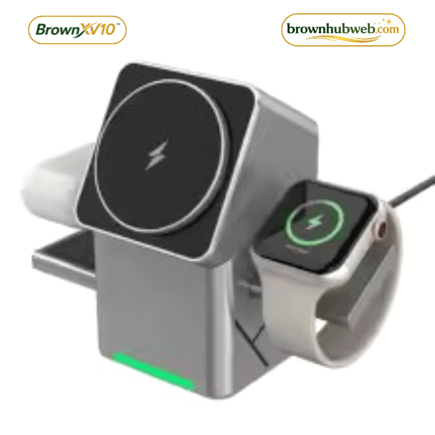 BrownXV10™ Power Bank Magnetico Wireless 15W - Brown's Hub Web