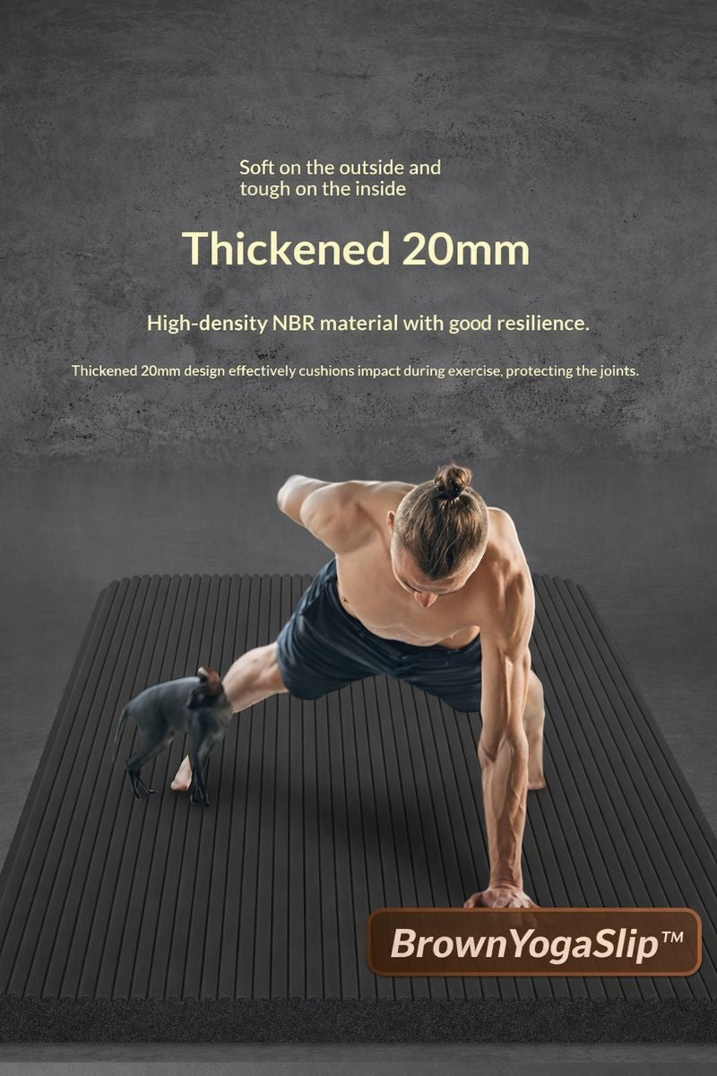 BrownYogaSlip™ – Tappetino Yoga Speed in EVA - Brown's Hub Web